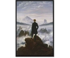 Artgeist Paveikslas - Caspar David Friedrich – Wanderer above the Sea of Fog