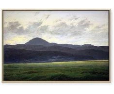 Artgeist Paveikslas - Caspar David Friedrich – Mountain Landscape in Bohemia
