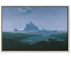 Artgeist Paveikslas - Caspar David Friedrich – Cliff reef on the beach