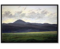 Artgeist Paveikslas - Caspar David Friedrich – Mountain Landscape in Bohemia