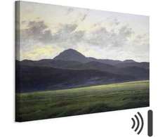 Artgeist Paveikslas - Caspar David Friedrich – Mountain Landscape in Bohemia