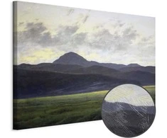 Artgeist Paveikslas - Caspar David Friedrich – Mountain Landscape in Bohemia