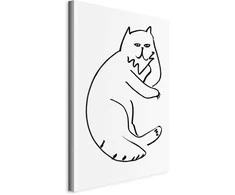 Artgeist Paveikslas - Cat Relaxing (1 Part) Vertical