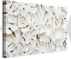 Artgeist Paveikslas - Ceramic Leaves (1 Part) Wide