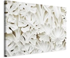 Artgeist Paveikslas - Ceramic Leaves (1 Part) Wide
