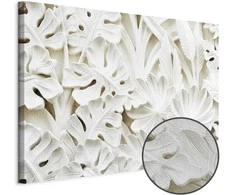 Artgeist Paveikslas - Ceramic Leaves (1 Part) Wide
