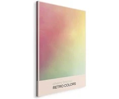 Artgeist Paveikslas - Cherry Breeze - Pastel Gradient in Delicate Retro Colors