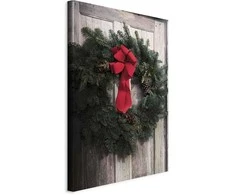 Artgeist Paveikslas - Christmas Wreath (1 Part) Vertical