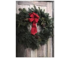 Artgeist Paveikslas - Christmas Wreath (1 Part) Vertical