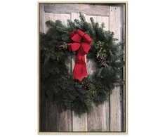 Artgeist Paveikslas - Christmas Wreath (1 Part) Vertical