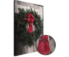 Artgeist Paveikslas - Christmas Wreath (1 Part) Vertical