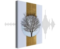 Artgeist Paveikslas - Circle of Nature (1-part) - Tree Branches in Round Composition