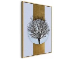Artgeist Paveikslas - Circle of Nature (1-part) - Tree Branches in Round Composition