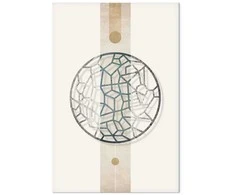 Artgeist Paveikslas - Circle with Artistic Details (1-part) - Abstract Shape