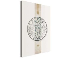 Artgeist Paveikslas - Circle with Artistic Details (1-part) - Abstract Shape