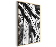 Artgeist Paveikslas - City Geometry (1 Part) Vertical