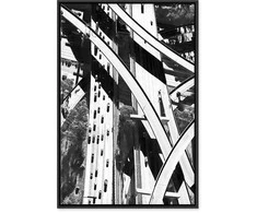 Artgeist Paveikslas - City Geometry (1 Part) Vertical