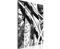 Artgeist Paveikslas - City Geometry (1 Part) Vertical
