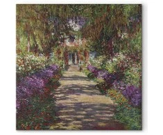 Artgeist Paveikslas - Claude Monet – A Pathway in Monet's Garden