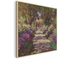 Artgeist Paveikslas - Claude Monet – A Pathway in Monet's Garden