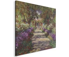 Artgeist Paveikslas - Claude Monet – A Pathway in Monet's Garden