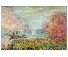Artgeist Paveikslas - Claude Monet – Boat on the Seine