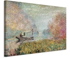 Artgeist Paveikslas - Claude Monet – Boat on the Seine