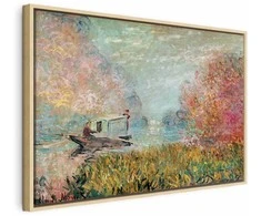 Artgeist Paveikslas - Claude Monet – Boat on the Seine
