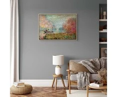 Artgeist Paveikslas - Claude Monet – Boat on the Seine