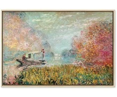 Artgeist Paveikslas - Claude Monet – Boat on the Seine