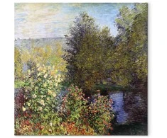 Artgeist Paveikslas - Claude Monet – Coin de jardin à Montgeron