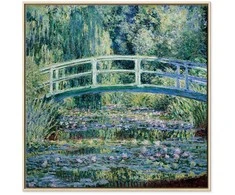 Artgeist Paveikslas - Claude Monet – Footbridge in Giverny