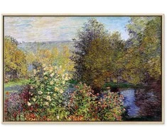 Artgeist Paveikslas - Claude Monet – Garden at Montgeron (detail)