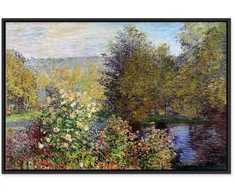 Artgeist Paveikslas - Claude Monet – Garden at Montgeron (detail)