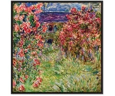 Artgeist Paveikslas - Claude Monet – La maison dans les roses