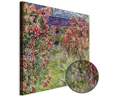 Artgeist Paveikslas - Claude Monet – La maison dans les roses