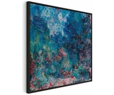 Artgeist Paveikslas - Claude Monet – La maison de l'artiste vue du jardin aux roses
