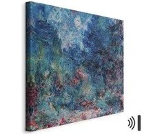 Artgeist Paveikslas - Claude Monet – La maison de l'artiste vue du jardin aux roses