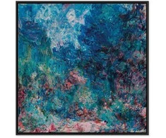 Artgeist Paveikslas - Claude Monet – La maison de l'artiste vue du jardin aux roses