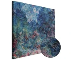 Artgeist Paveikslas - Claude Monet – La maison de l'artiste vue du jardin aux roses