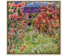Artgeist Paveikslas - Claude Monet – La maison dans les roses