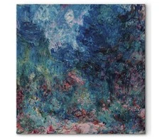Artgeist Paveikslas - Claude Monet – La maison de l'artiste vue du jardin aux roses
