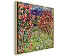 Artgeist Paveikslas - Claude Monet – La maison dans les roses
