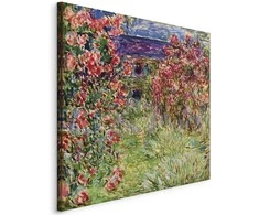 Artgeist Paveikslas - Claude Monet – La maison dans les roses