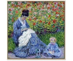 Artgeist Paveikslas - Claude Monet – Madame Monet and Her Son