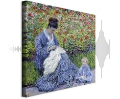 Artgeist Paveikslas - Claude Monet – Madame Monet and Her Son