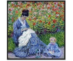 Artgeist Paveikslas - Claude Monet – Madame Monet and Her Son