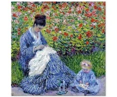 Artgeist Paveikslas - Claude Monet – Madame Monet and Her Son