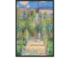 Artgeist Paveikslas - Claude Monet – Monet’s Garden at Vétheuil