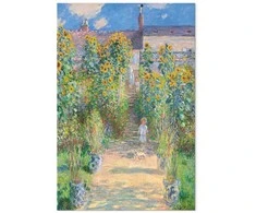 Artgeist Paveikslas - Claude Monet – Monet’s Garden at Vétheuil